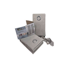 CORTINA TERKO LARGO BLACKOUT 280CMX220 - GRIS CLARO