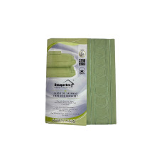 JUEGO DE SABANA BOUQUETEX LISO FULL -VERDE 