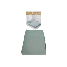 SABANAS AJUSTABLES KING (200cmx200) - 3 PIEZAS - VERDE