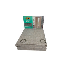 CORTINA DE LINO ANTISOLAR TORERO HAWAII- BEIGE OSCURO