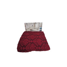 CAPA PARA SOFA ESTAMPADO 2PZS - BORDO