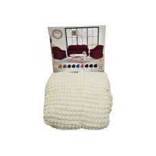 CUBRE SOFÁ ORIGINAL SÚPER CALIDAD - 3 PIEZAS - MARFIL